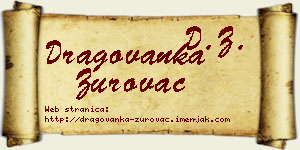 Dragovanka Zurovac vizit kartica